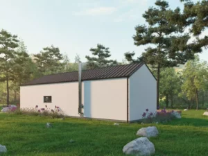 Drevostavba Easy 84 - exteriér
