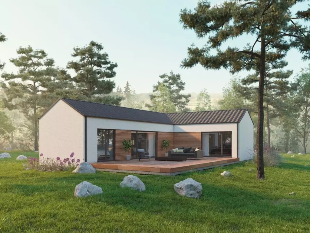 Drevostavba Easy 84 - exteriér
