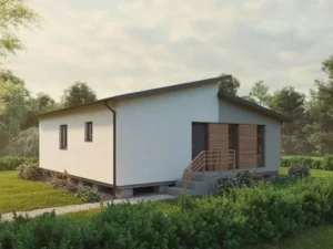 Drevostavba Easy 72 - exteriér