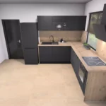 Drevostavba Easy 53 kuchyňa