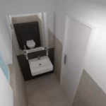 Moderná drevostavba Easy 195 - WC