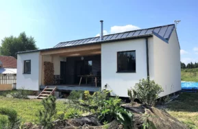 Drevostavba Easy 48 v južných Čechách