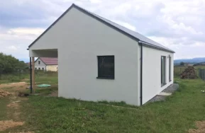 Drevostavba Easy 78 s prístreškom
