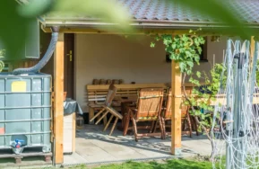 Drevostavba EASY 48 v Druztovej pri Plzni - pergola