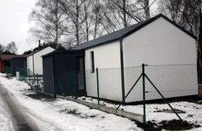 Dve montované drevostavby Easy 40 – Kyšice pri Plzni