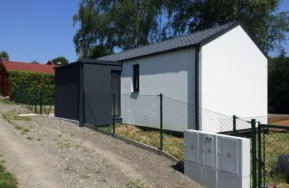 Dve montované drevostavby Easy 40 – Kyšice pri Plzni