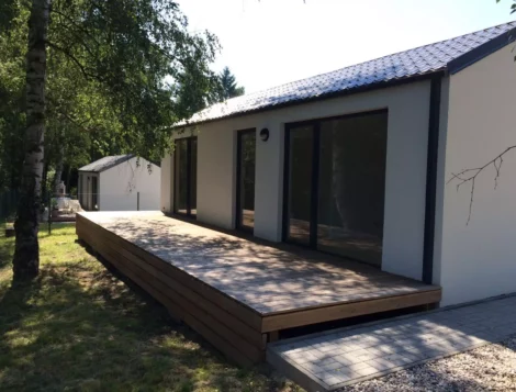 Dve montované drevostavby Easy 40 – Kyšice pri Plzni