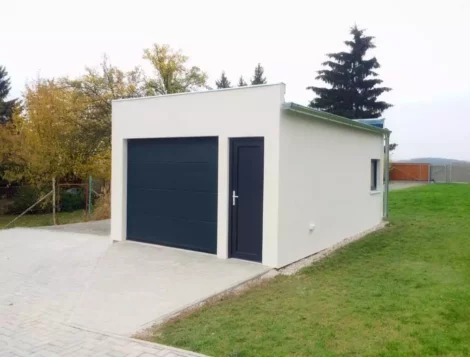 Garáž ako drevostavba