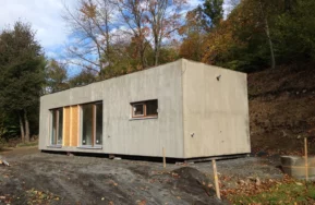 Mobilná drevostavba Easy 40 s plochou strechou – Znojmo