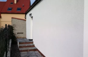 Modulová drevostavba Easy 40 ako letná kuchyňa k RD