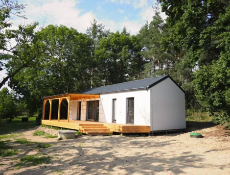Malá drevostavba na Kolínsku