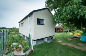 Malá drevostavba Easy 40 v Křimicích pri Plzni