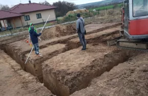 Základová doska v Dolnom Vlkýši pri Plzni