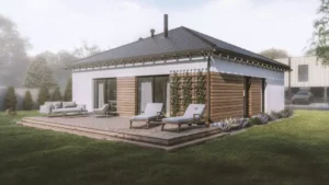 Drevostavba Easy 100 - exteriér