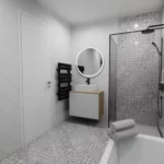 Moderná drevostavba Easy 180 - kúpelňa